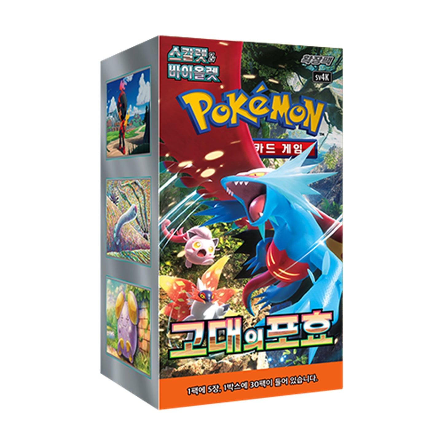 Pokemon TCG Scarlet & Violet: Ancient Roar Box (30 Packs / Korean Edition)