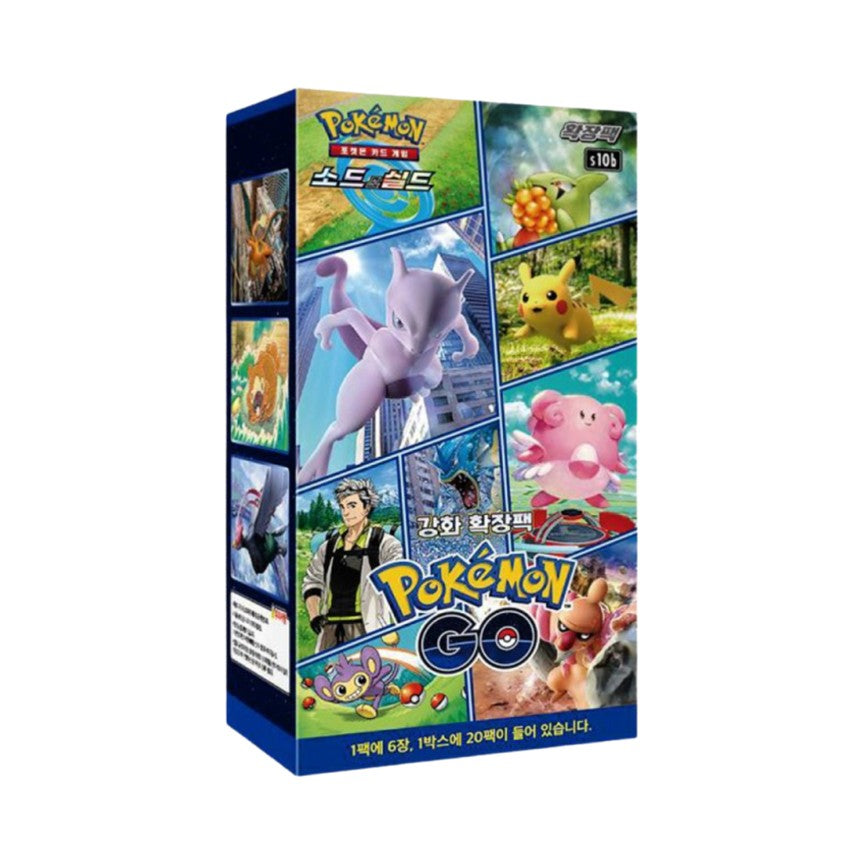Pokemon TCG Sword & Shield Enhanced Expansion Pack: Pokémon GO Booster Box (Korean Ver.)
