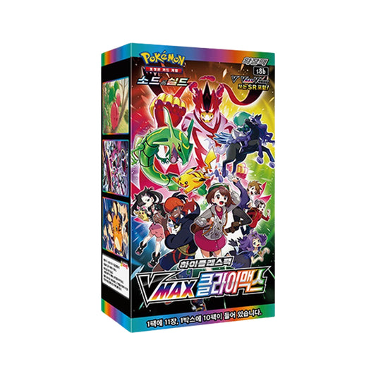 Pokemon TCG Sword & Shield: VMAX Climax Box (10 Packs / Korean)