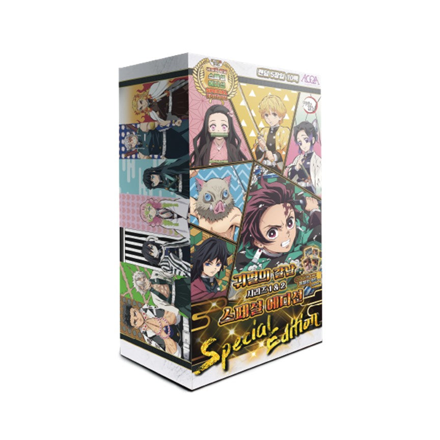 DEMON SLAYER Special Edition Collect Card Series Box (Korean Edition)