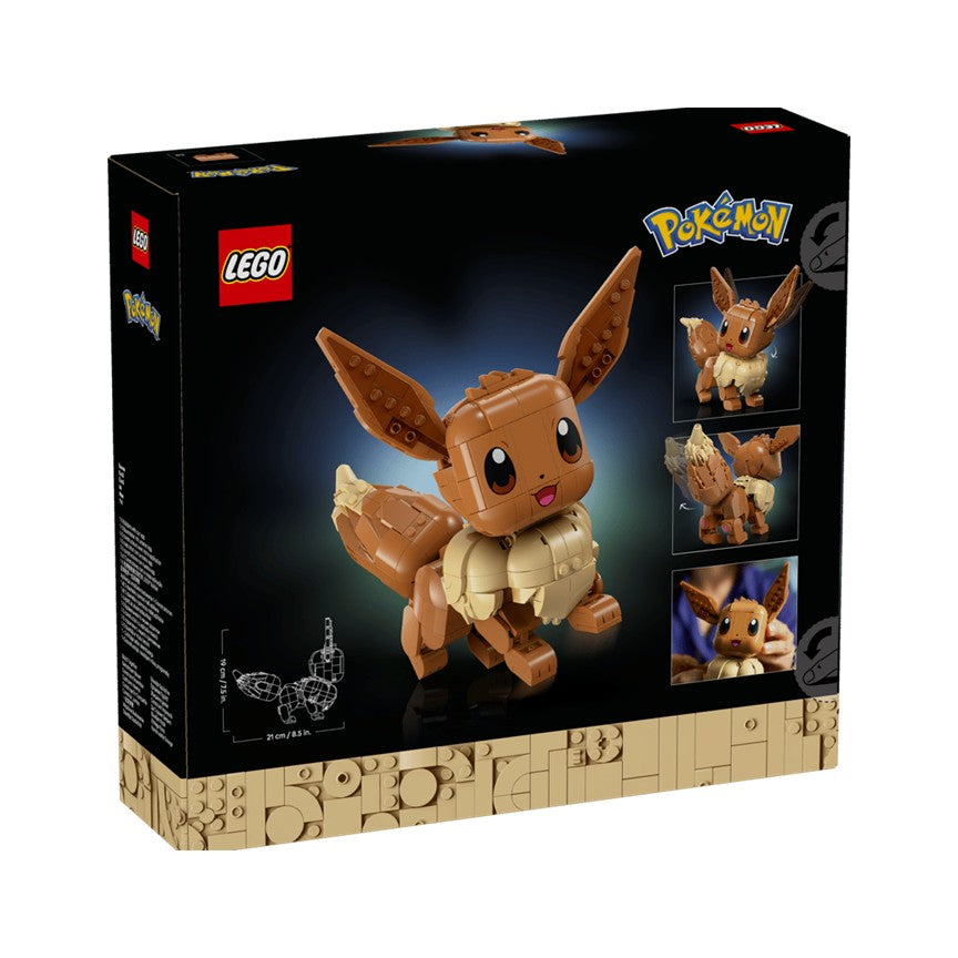 LEGO® Pokémon™ Eevee Buildable Figure Set (587 Pieces) - 72151