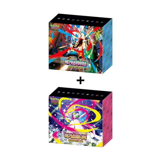 [Pre-order]Pokémon TCG Mega Brave & Mega Symphonia Card Shop Set (Korean Edition)