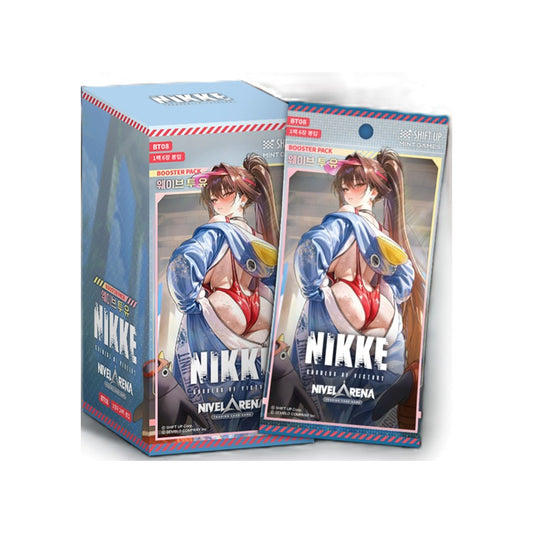 [Pre-Order] Nivel Arena Goddess of Victory NIKKE BT08: Wave to You Booster Box (Korean Ver.)