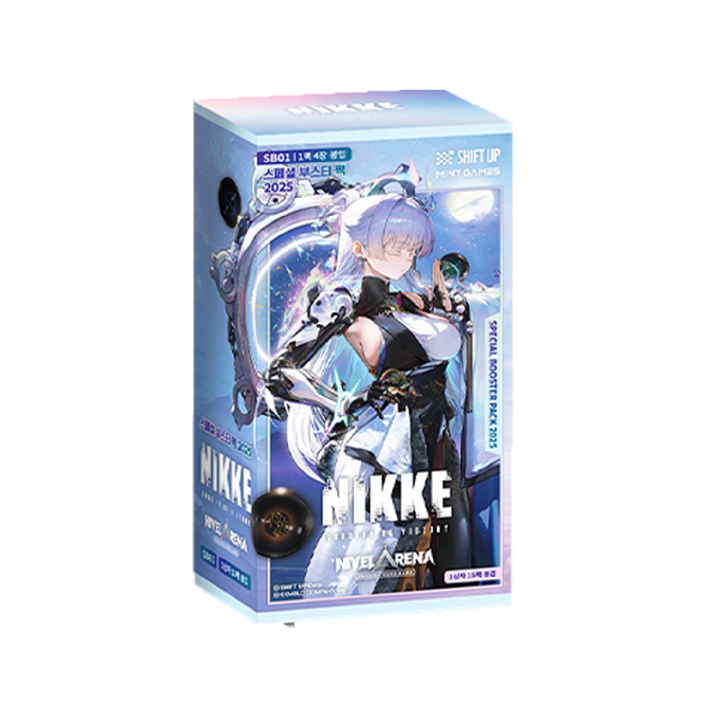 Nivel Arena Goddess of Victory NIKKE SB01 : Special 2025 Booster Box (Korean Edition)