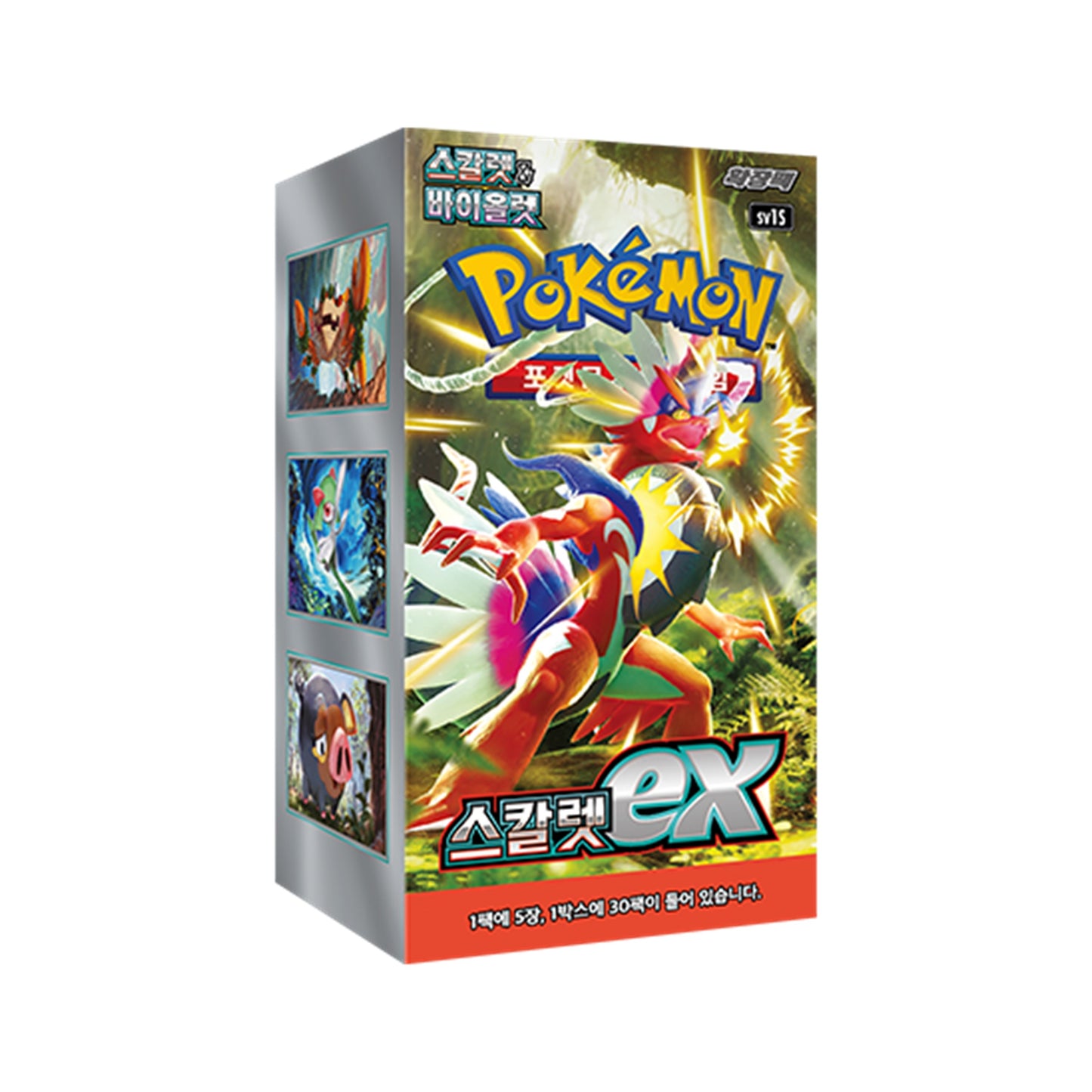 Pokemon TCG Scarlet & Violet: Scarlet ex Box (30 Packs / Korean)