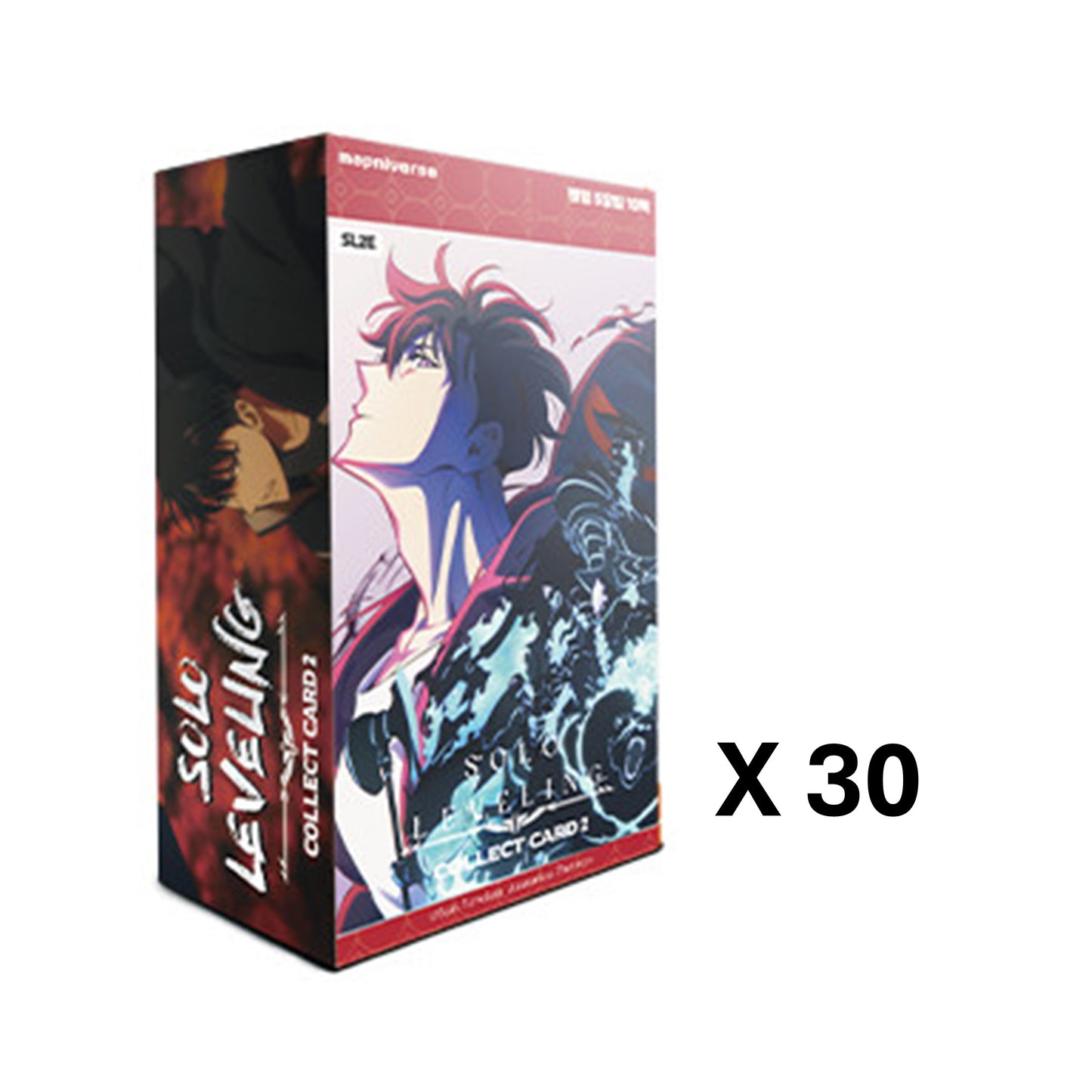 [Pre-order]Solo Leveling Collect Card Series 2 (1 Case = 30 Boxes / Korean Edition)