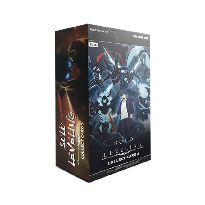 Solo Leveling Collect Card Series 3 Booster Box (Korean Edition ...