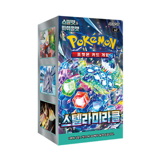 Pokemon TCG Scarlet & Violet: Stellar Miracle Box (30 Packs / Korean)